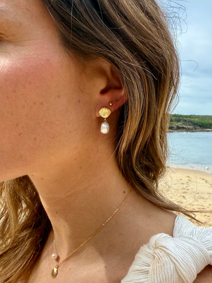 Dawn Shell Earrings