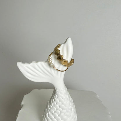 Coral Coast Ring Set