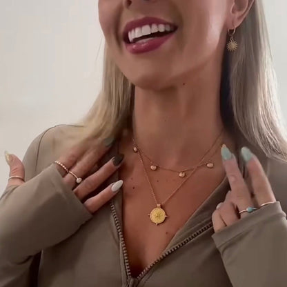 Golden Tides Necklace Set