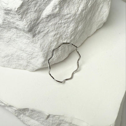 Ocean Ripple Ring
