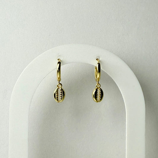 Sea Mother Hoop Earrings