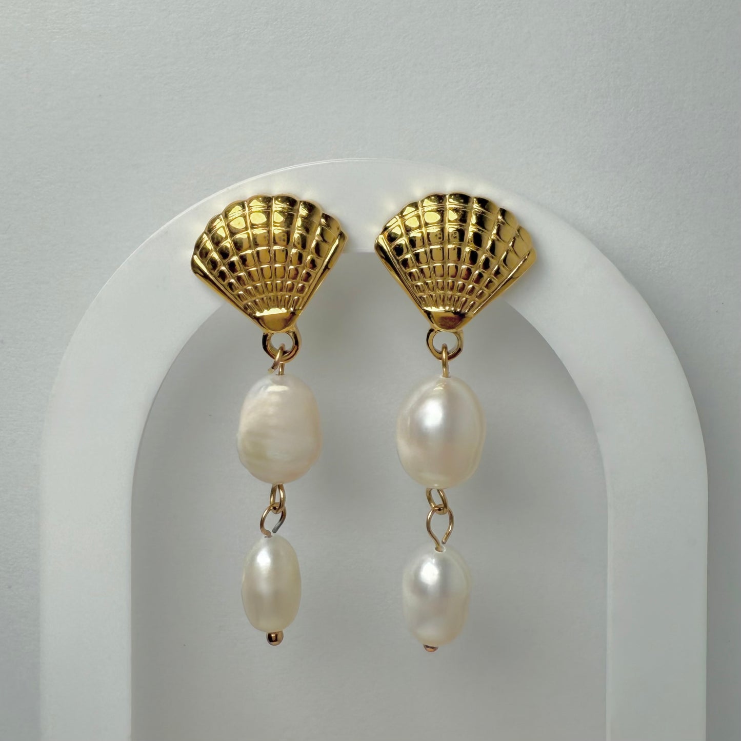 Shellfall Earrings