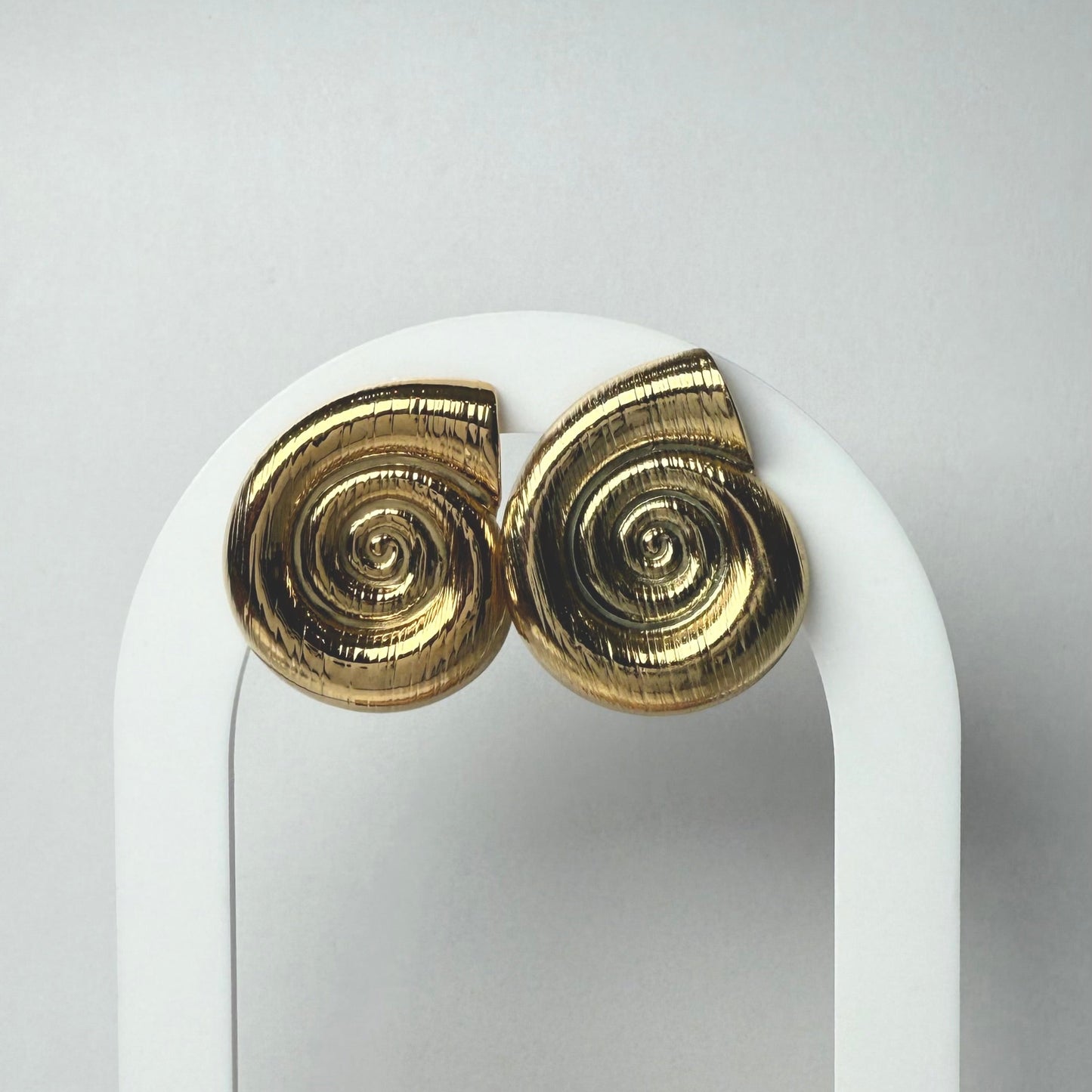 Sundial Shell Stud Earrings